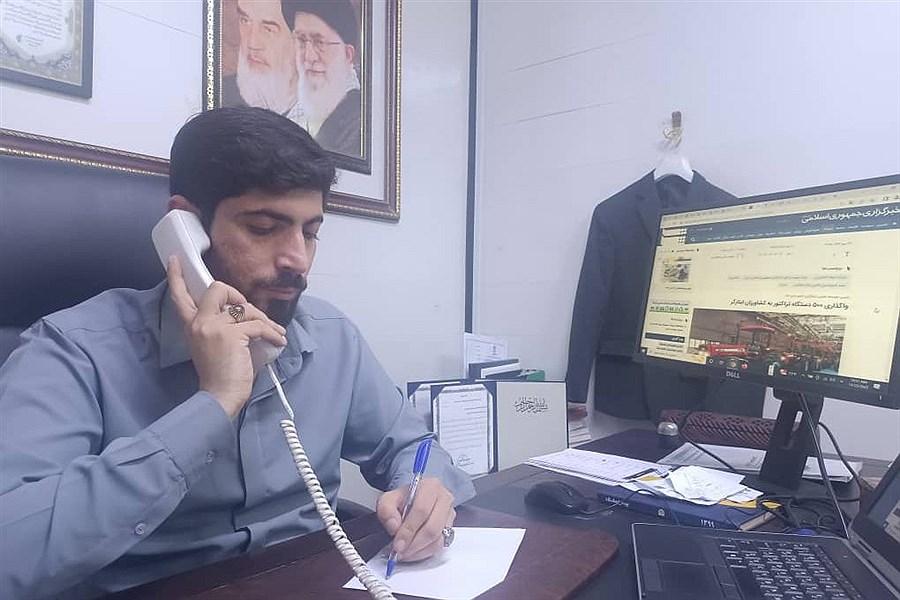 پیگیری رئیس موسسه طنین ایثارگران از وضعیت واگذاری سهمیه تراکتور به ایثارگران
