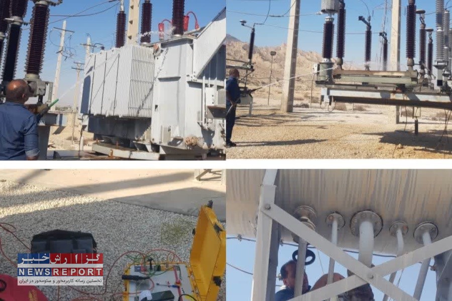 ‌اورهال ایستگاه برق لامرد