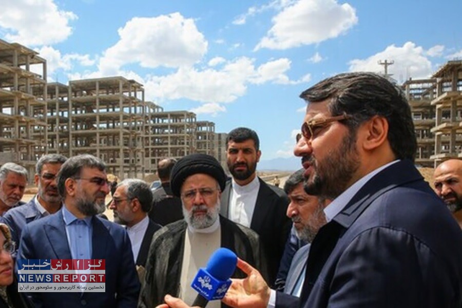 رئیس جمهور از پروژه ۳۰ هزار واحدی مسکن در سایت ۵۶۰ هکتاری قم بازدید کرد