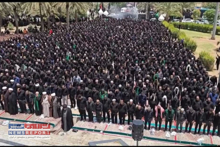 حال و هوای بافق در روز عاشورای حسینی