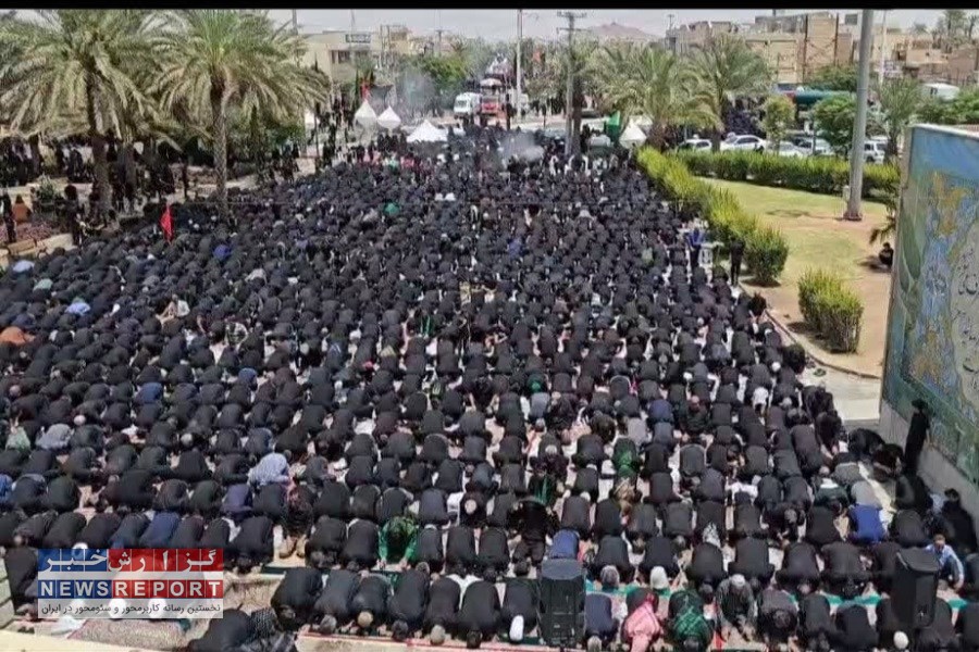 نماز ظهر عاشورا در بافق اقامه شد