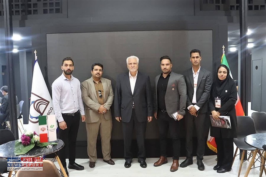 حضور  شرکت صنایع معدنی نوظهور کویر بافق در نمایشگاه بین المللی متالورژی ایران متافو  1403