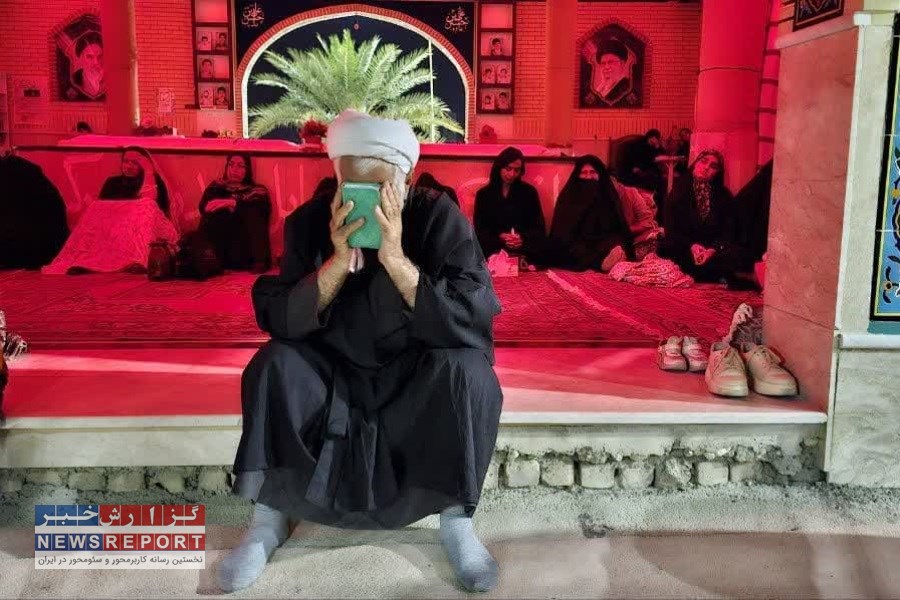 برپایی مراسم احیای شب قدر در جوار بارگاه مطهر شهدای گمنام لامرد