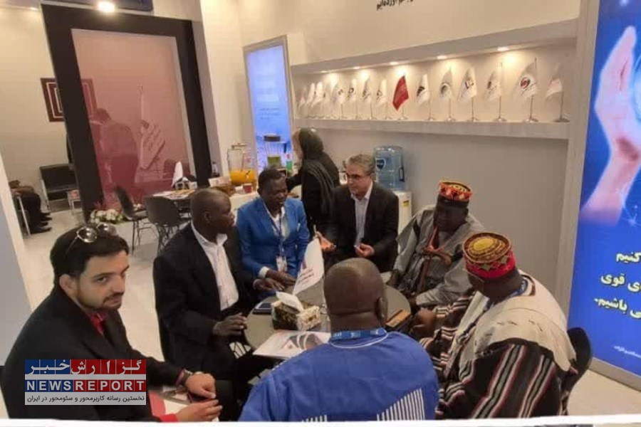 همکاری‌های بین‌المللی در عرصه معدن؛: نمایندگان چند کشور از غرفه «ومعادن» بازدید کردند