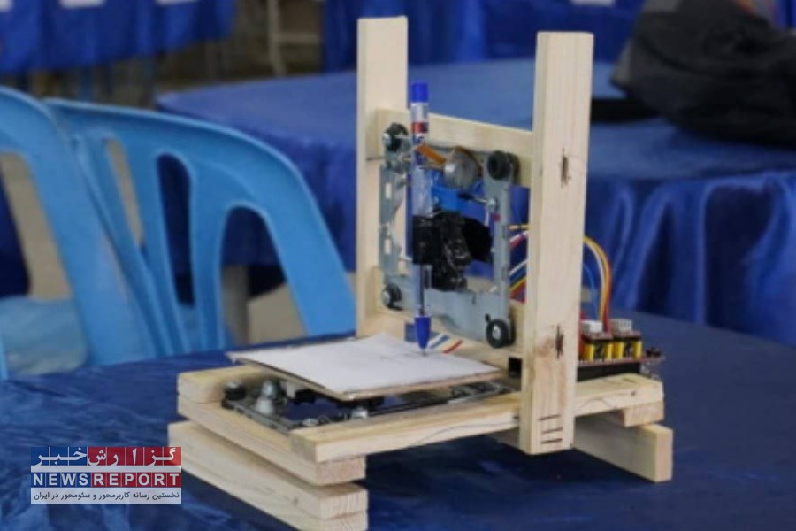 موفقیت دانشجویان نوشیروانی به ساخت ربات نویسنده و نقاش