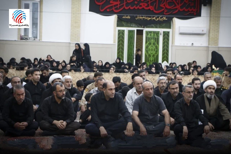 حضور مردم در مهدیه خندق؛ تجلی ارادت به شهدا و حفظ ارزش‌های انقلاب