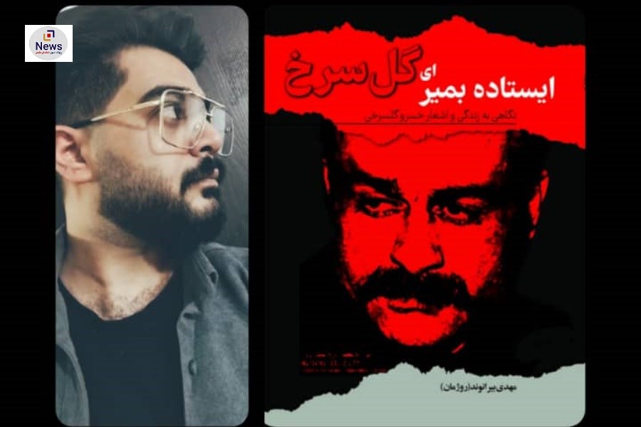 کتاب ایستاده بمیر ای گل سرخ اثر جدید مهدی بیرانوند رونمایی شد