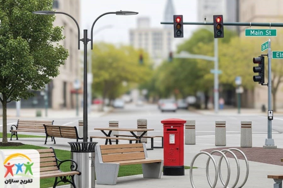 مبلمان شهری چیست؟ معرفی انواع مبلمان شهری