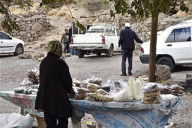 تصویر بهاری زیبا ودلنشین در روستای میمند کرمان